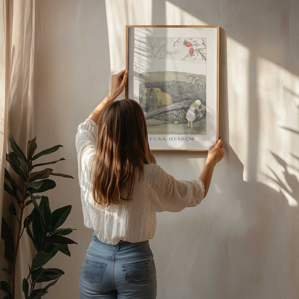 Poster „Tummelisa Fågeln“
